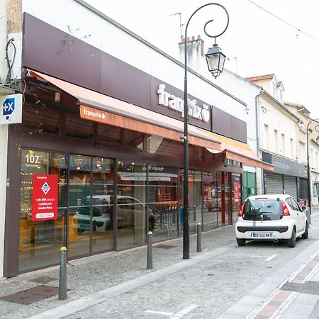 La Teranga - Wifi - Coeur De Ville - Gare Les Mureaux Zewnętrze zdjęcie